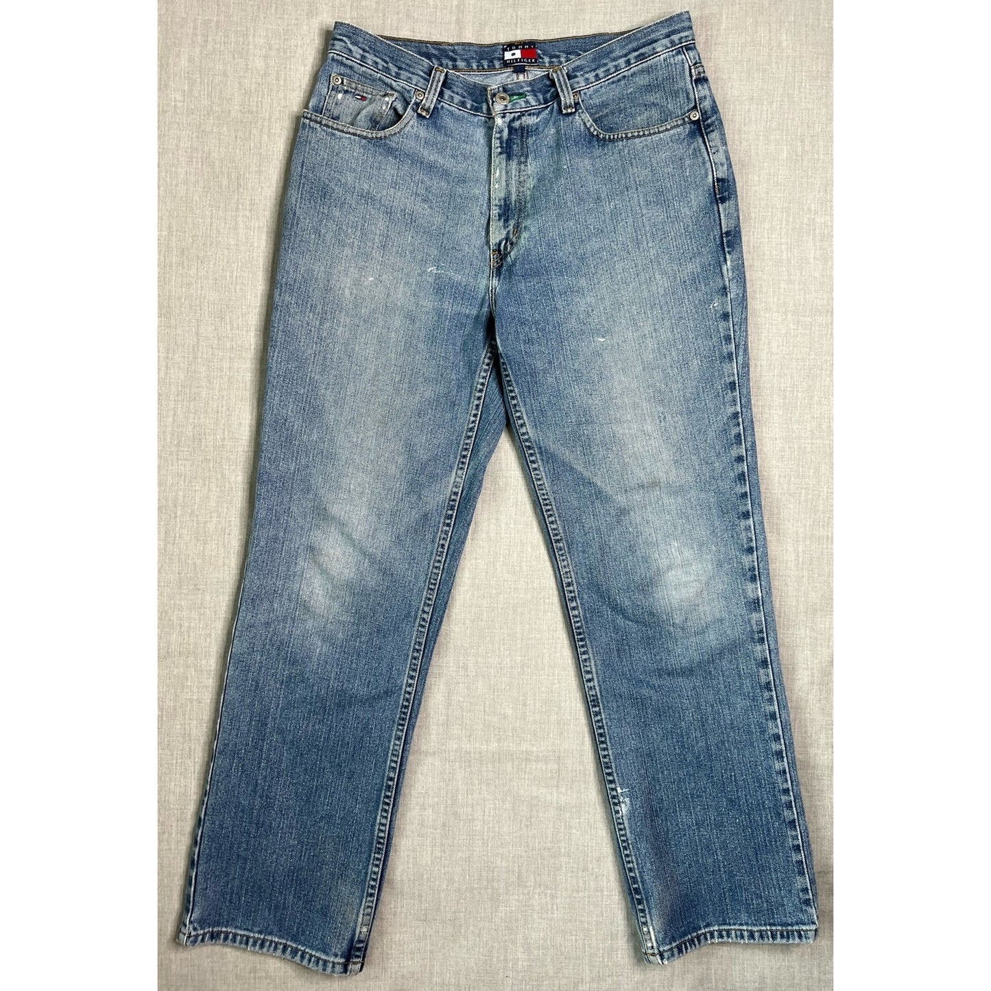 Vintage Y2K Tommy Hilfiger Light Wash Jeans 32x30