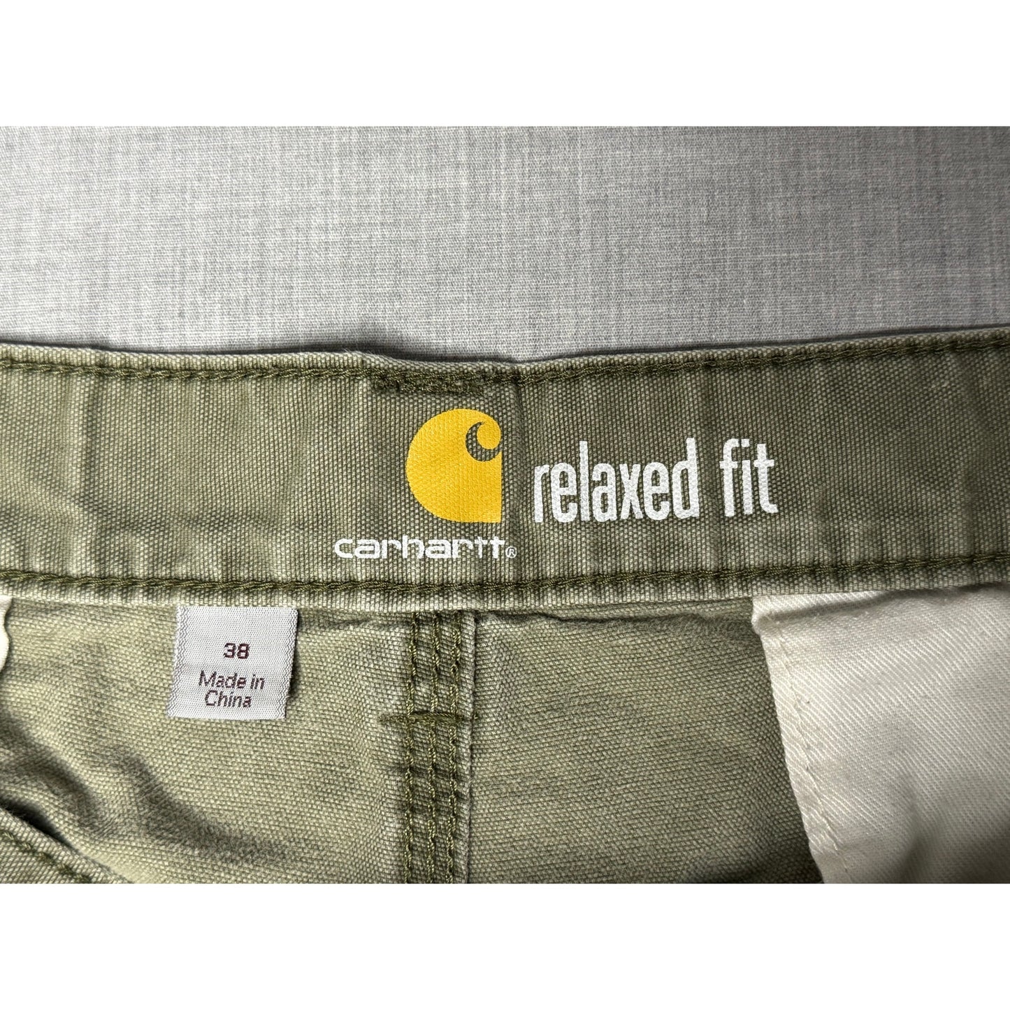 Carhartt Relaxed Fit Faded Cargo Utility Workwear Shorts 38