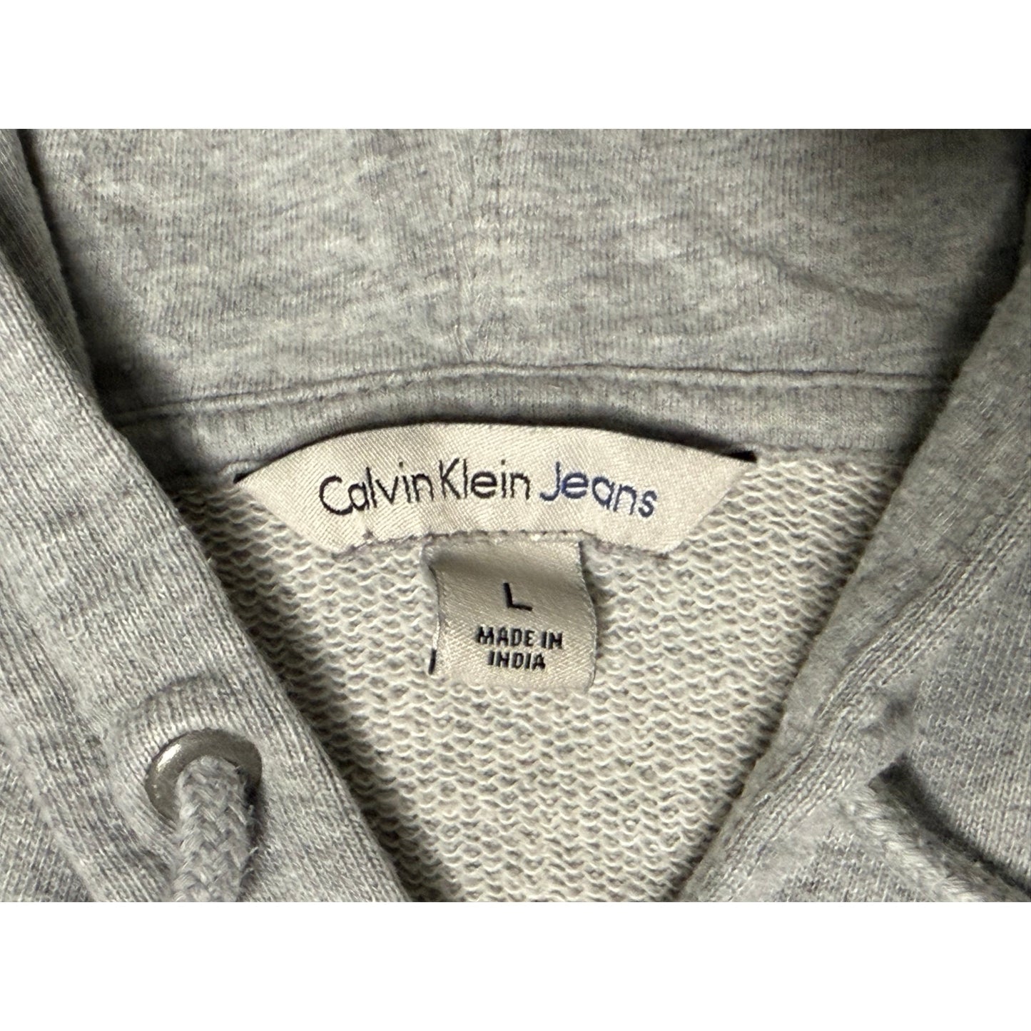 Calvin Klein Jeans CK Logo Pullover Hoodie Large