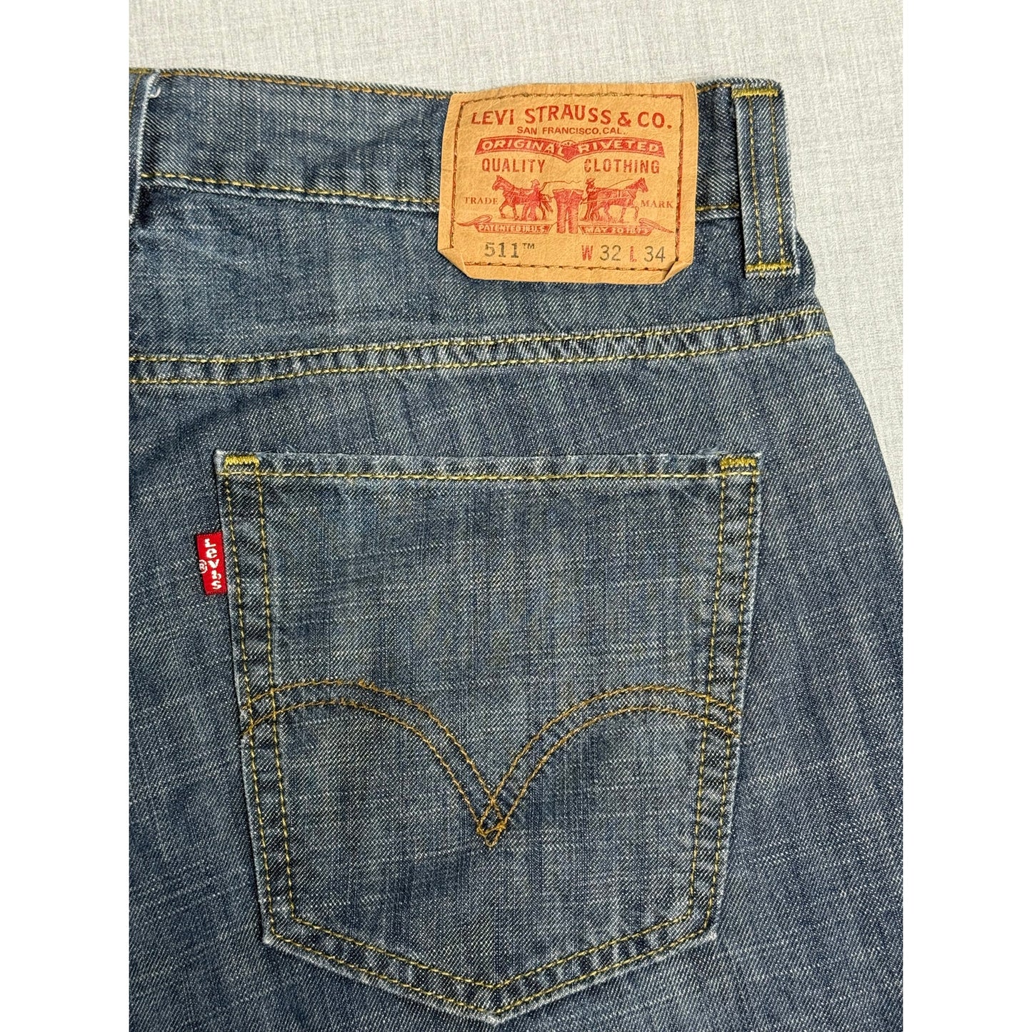 Levi’s Slim Fit Stretch Denim Jeans 32x34