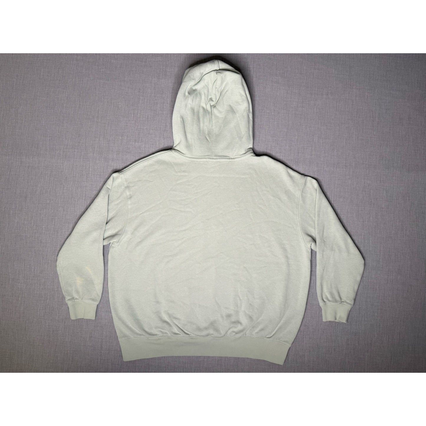 Nike Center Check Muted Mint Green Pullover Hoodie Large