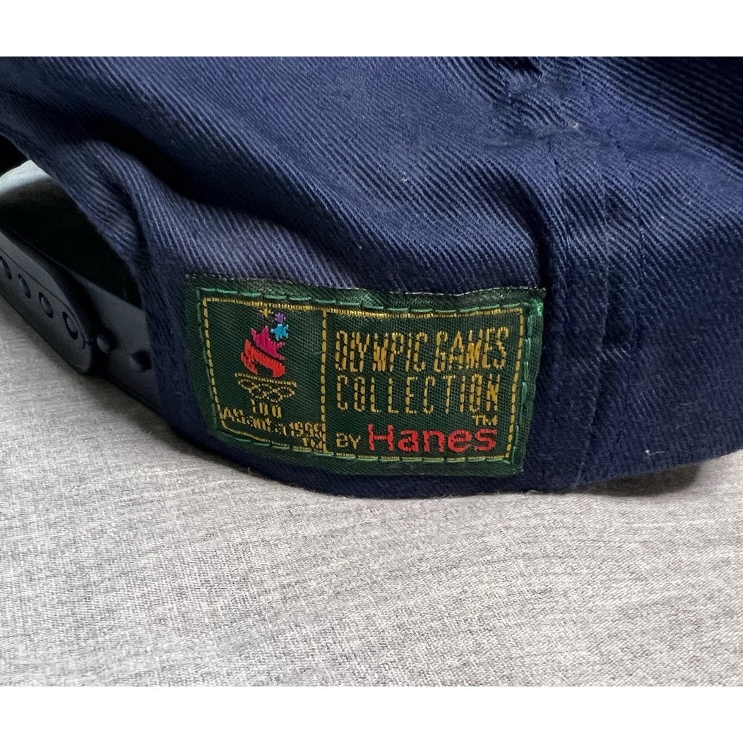 Vintage 1996 Atlanta Olympic Games USA Flag Snapback Hat