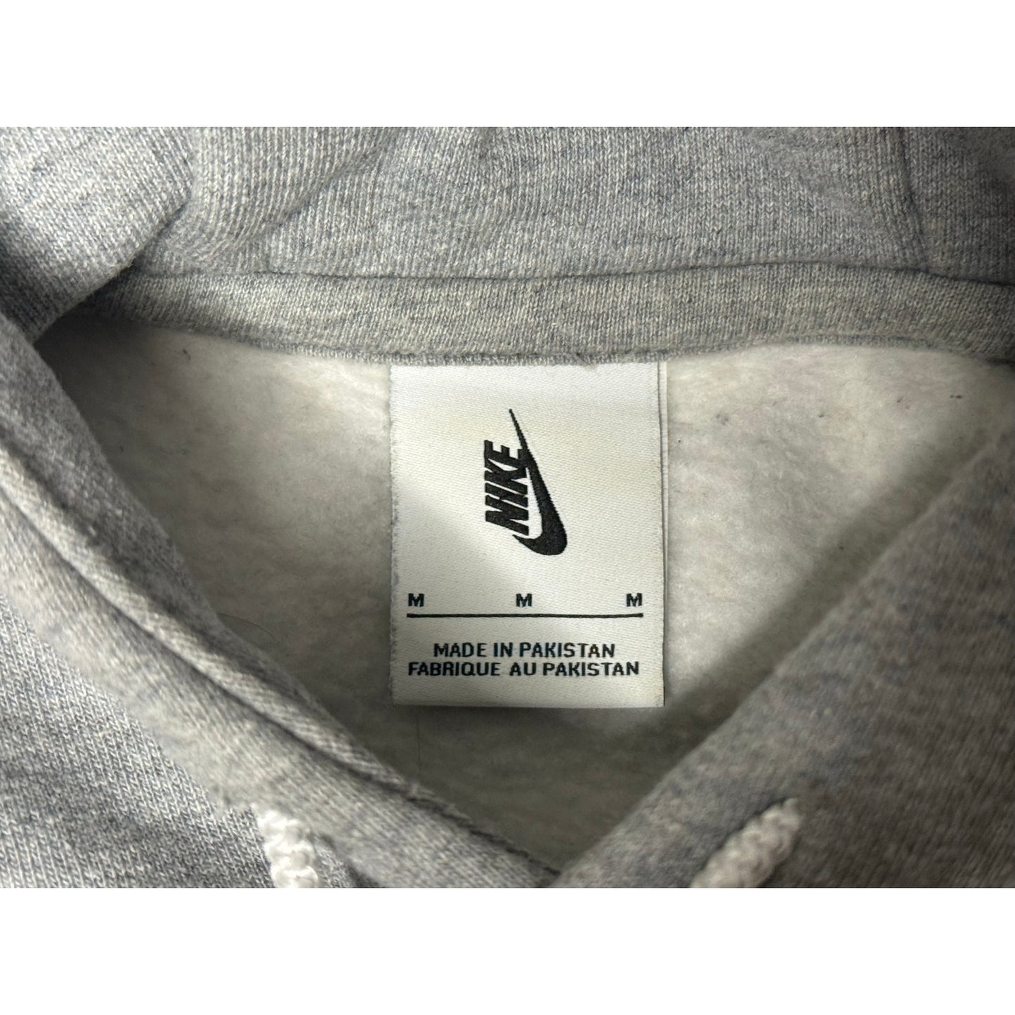 Nike Grey Heavyweight Pullover Hoodie Medium