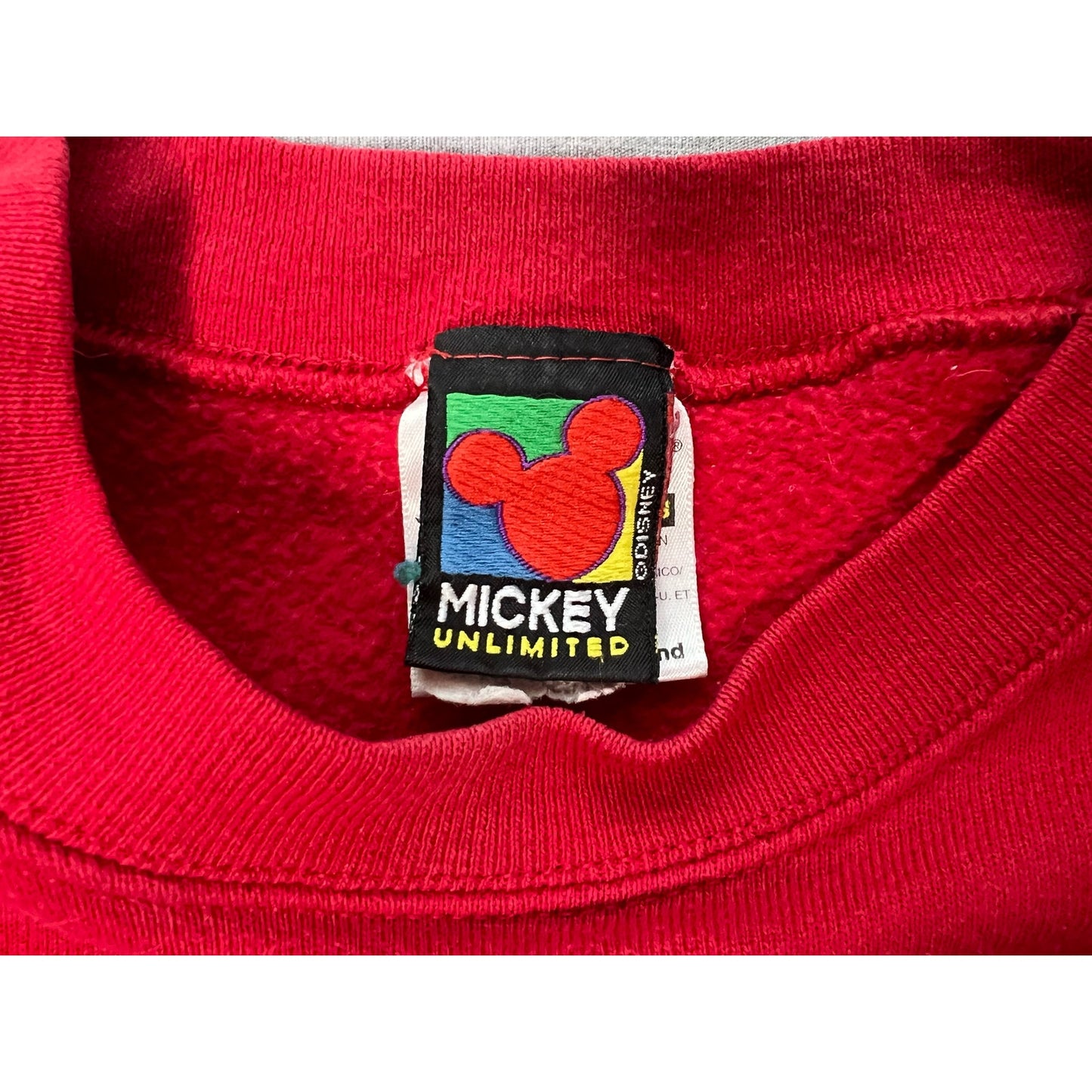 Vintage Mickey Unlimited Classics Pullover Crewneck Sweatshirt XL