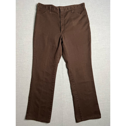 Dickies Brown Canvas Work Pants 38x32