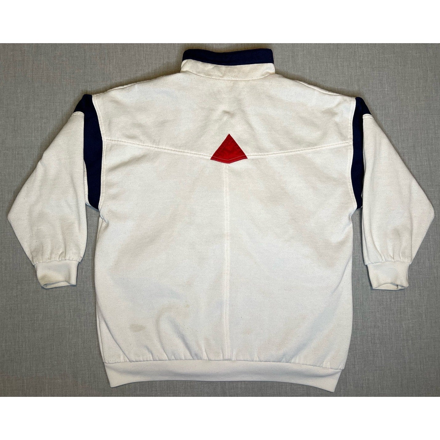 Vintage Current Seen Reversible Snap Up Windbreaker Jacket XL
