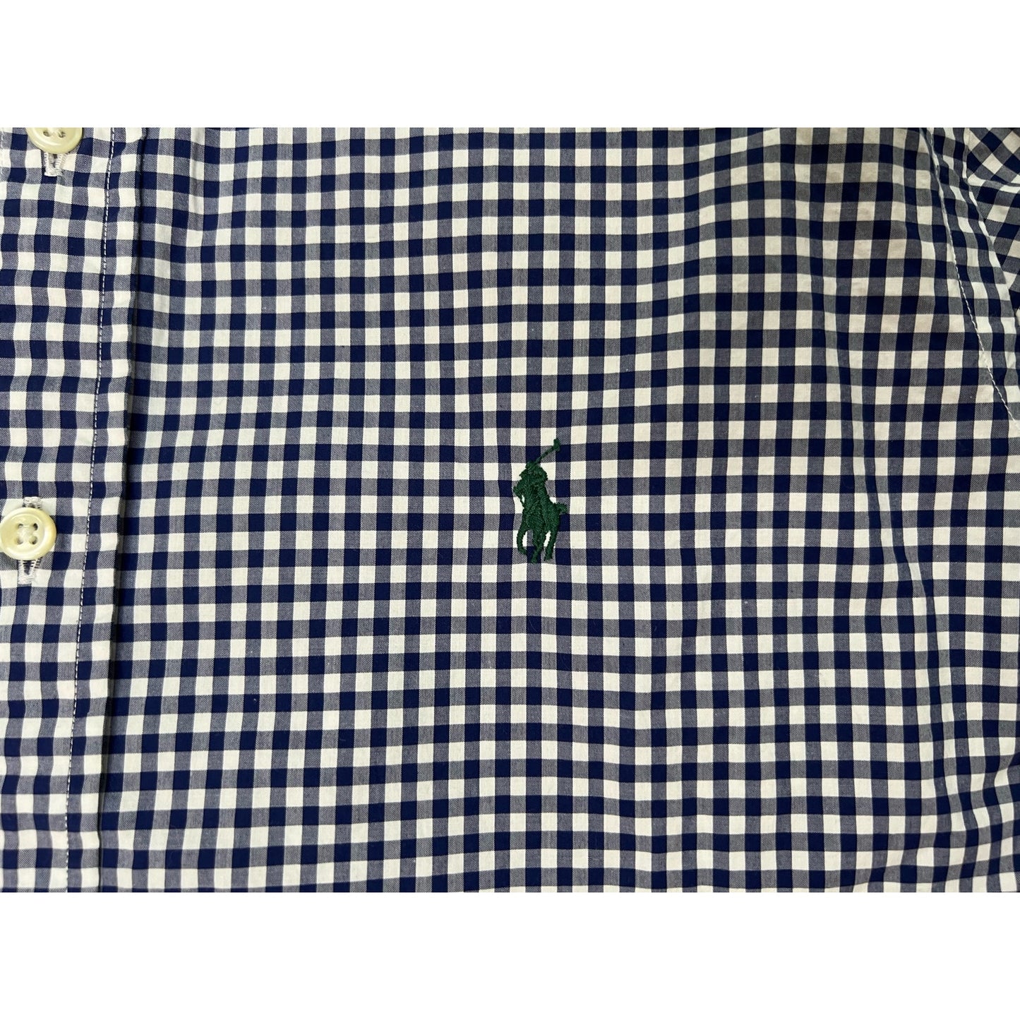 Polo Ralph Lauren Gingham Button Down Shirt Large