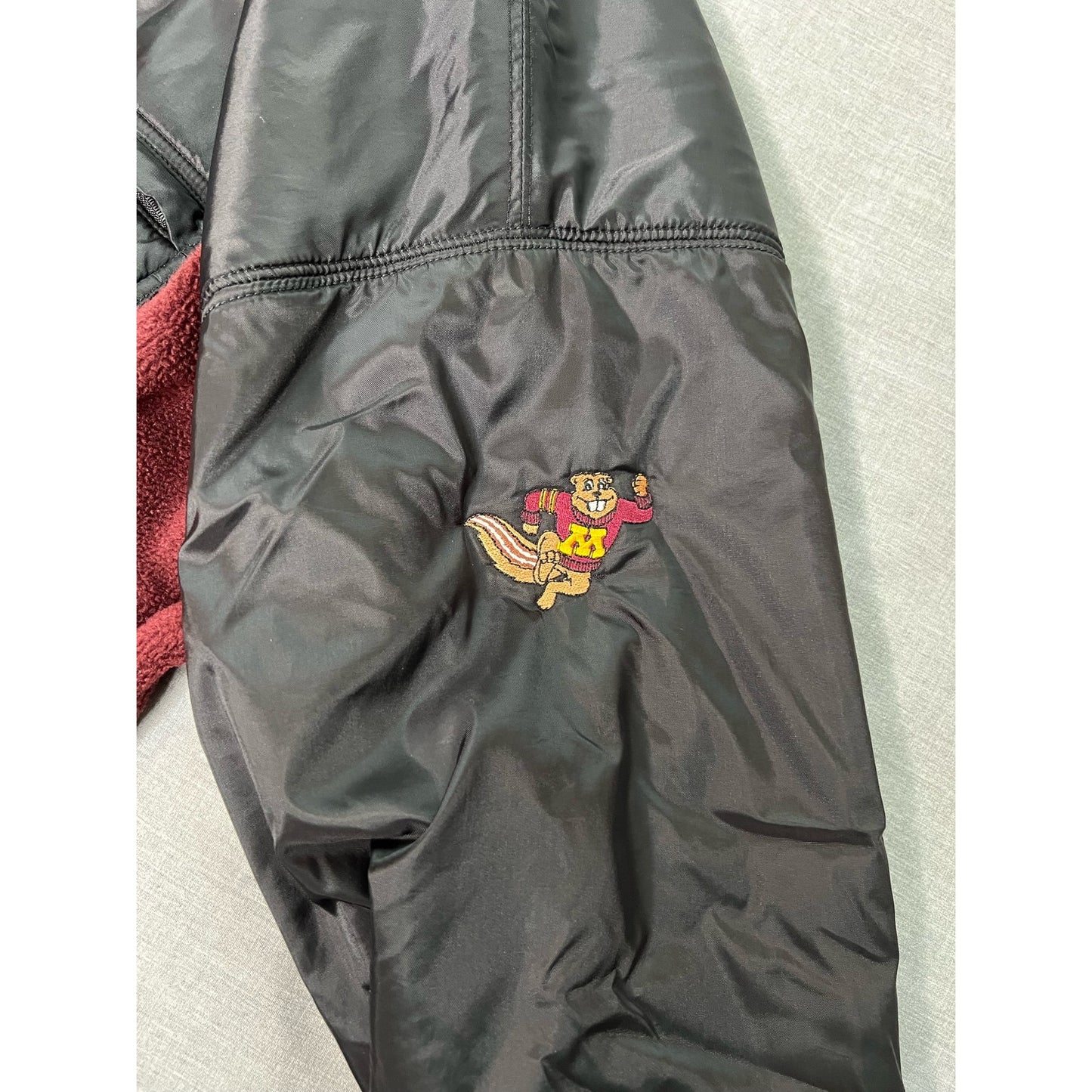 Vintage University of Minnesota UMN Champion Fleece Quarter Zip Medium