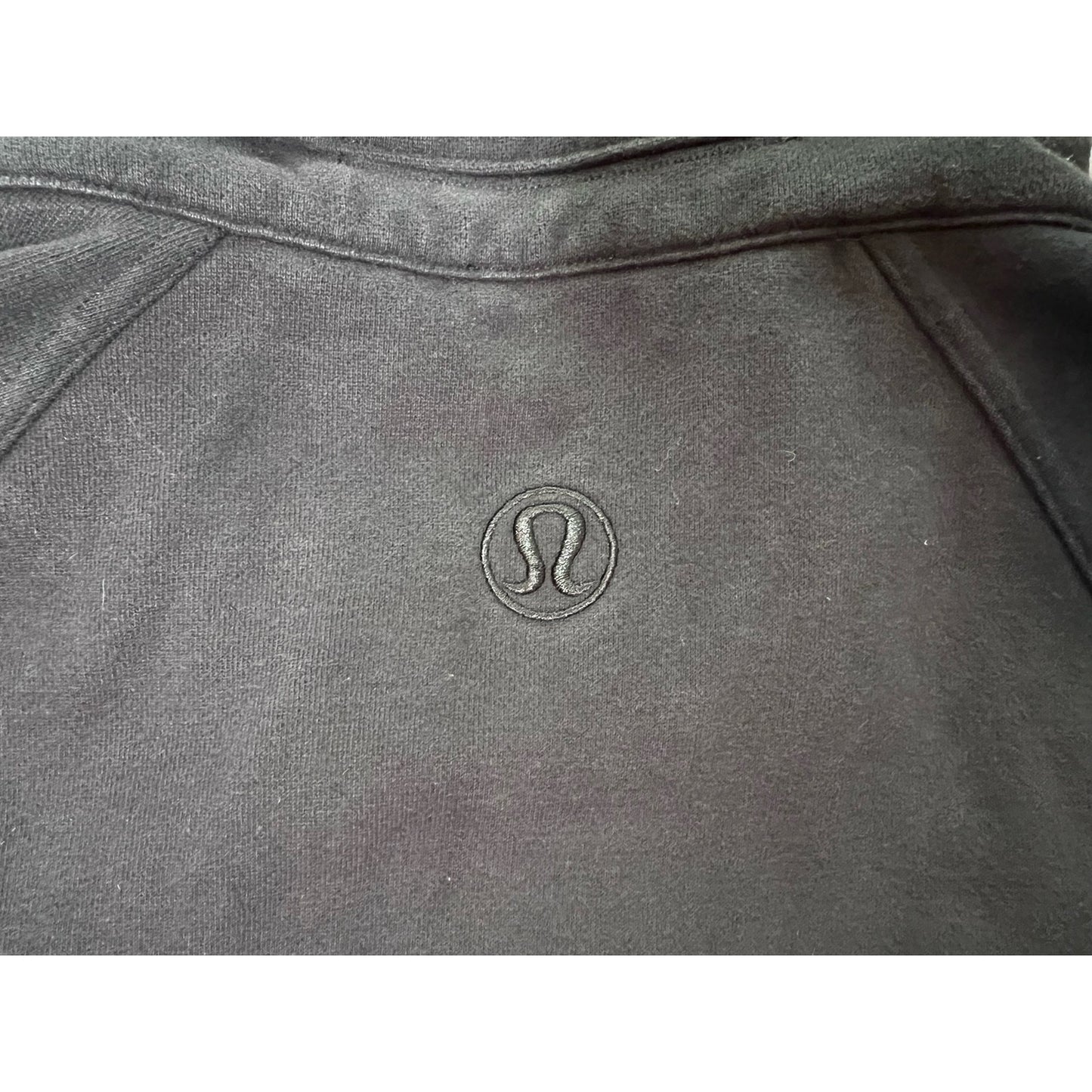 Lululemon Full Zip Black Collared Sweatshirt Women’s 6