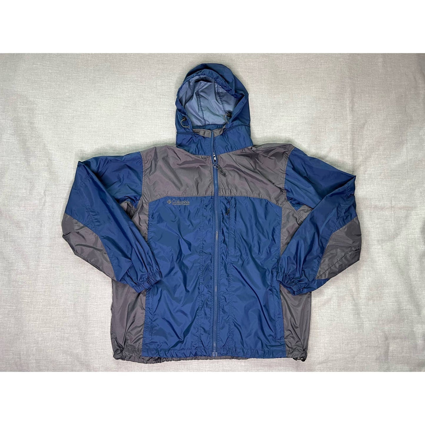 Columbia Sportswear Full Zip Windbreaker Jacket Large