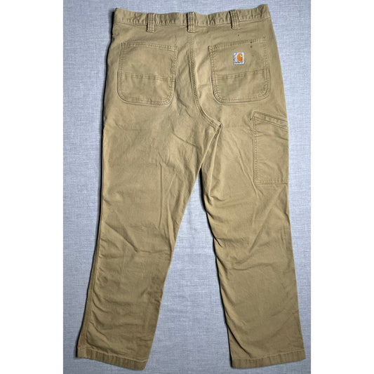 Carhartt Relaxed Fit Khaki Carpenter Work Pants 36x32