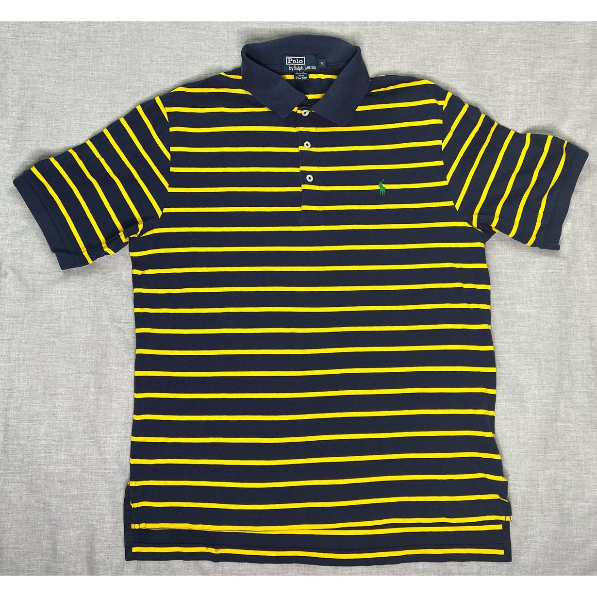 Vintage Polo Ralph Lauren Striped Polo Shirt Medium