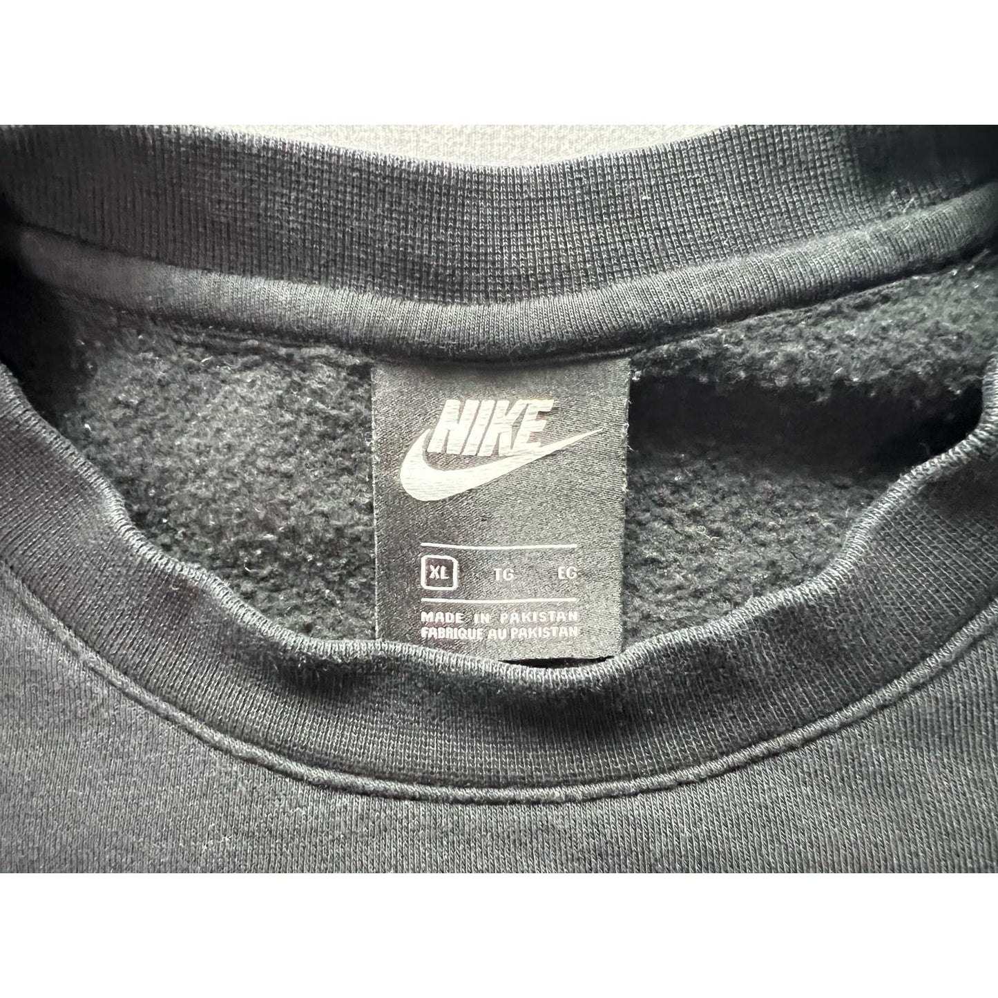 Nike Just Do It Box Logo Crewneck Sweatshirt XL