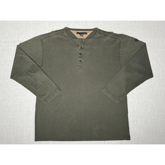 Tommy Hilfiger Elephant Henley Long Sleeve Shirt XL