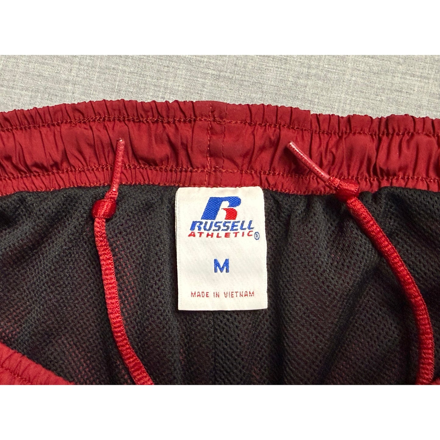 Vintage Y2K Russell Athletic Mesh Lined Baggy Track Pants Medium