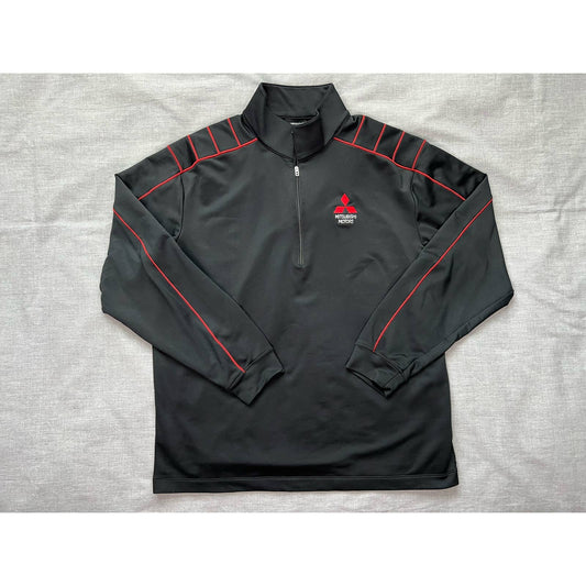 Mitsubishi Motors Nike Quarter Zip Sweatshirt Large