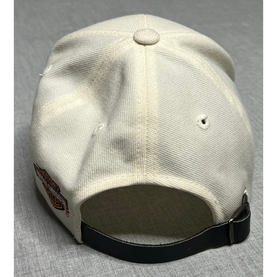 Vintage Harley Davidson American Needle Leather Brim Hat