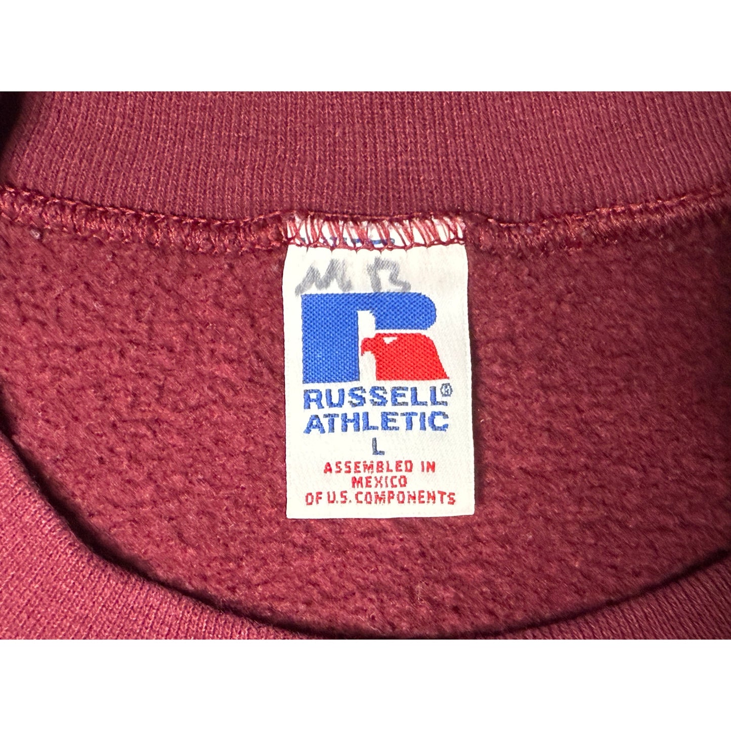 Vintage 90s Panther Soccer Russell Athletic Adidas Crewneck Sweatshirt Large