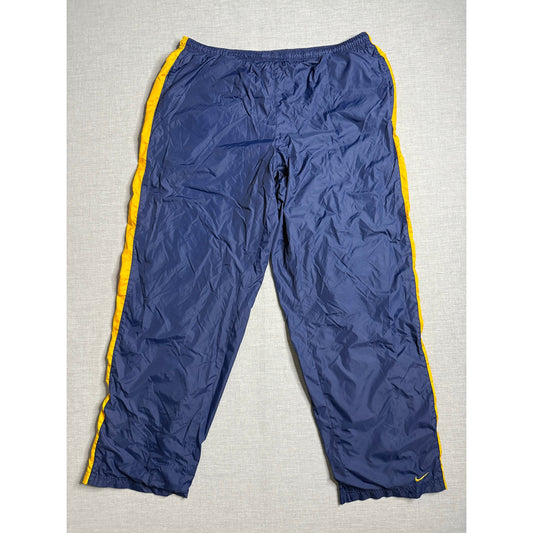 Vintage Y2K Nike Ankle Logo Lined Athletic Track Pants XL