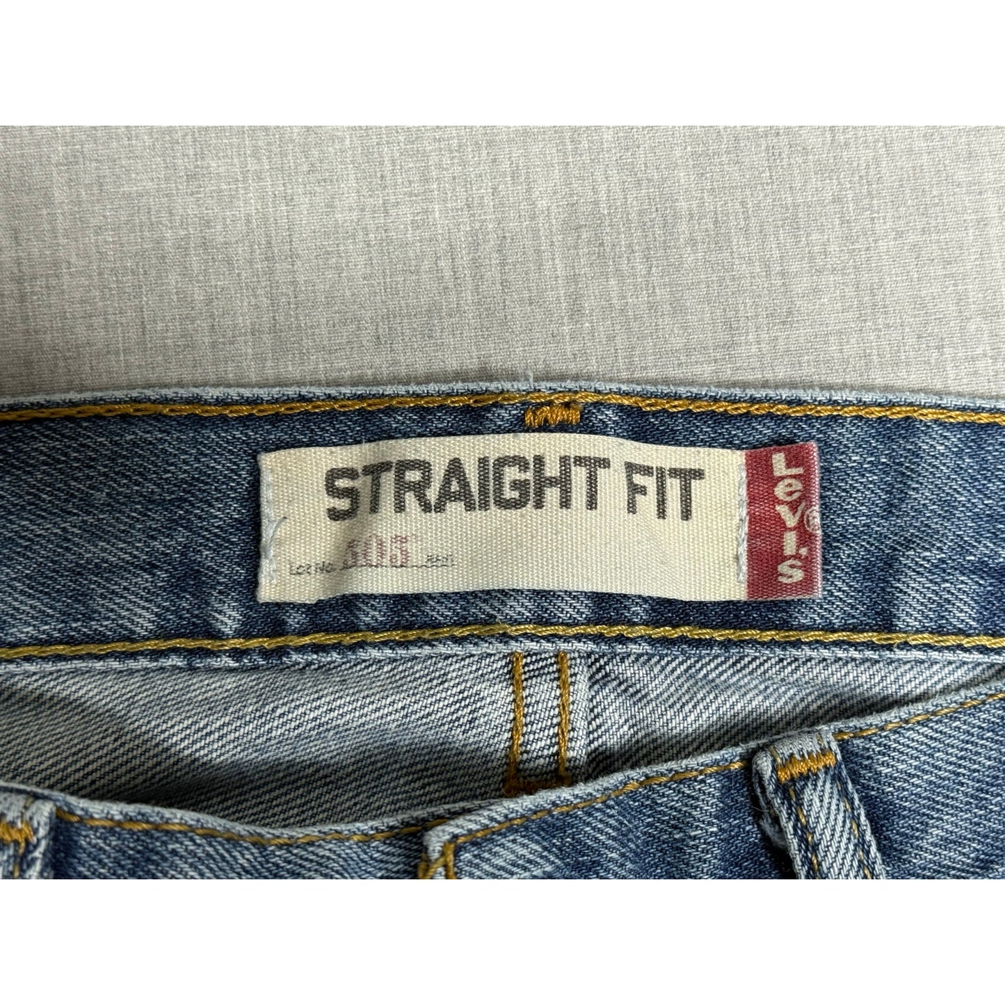 Levi’s 505 Straight Fit Custom Bleached Flame Jeans 31x32