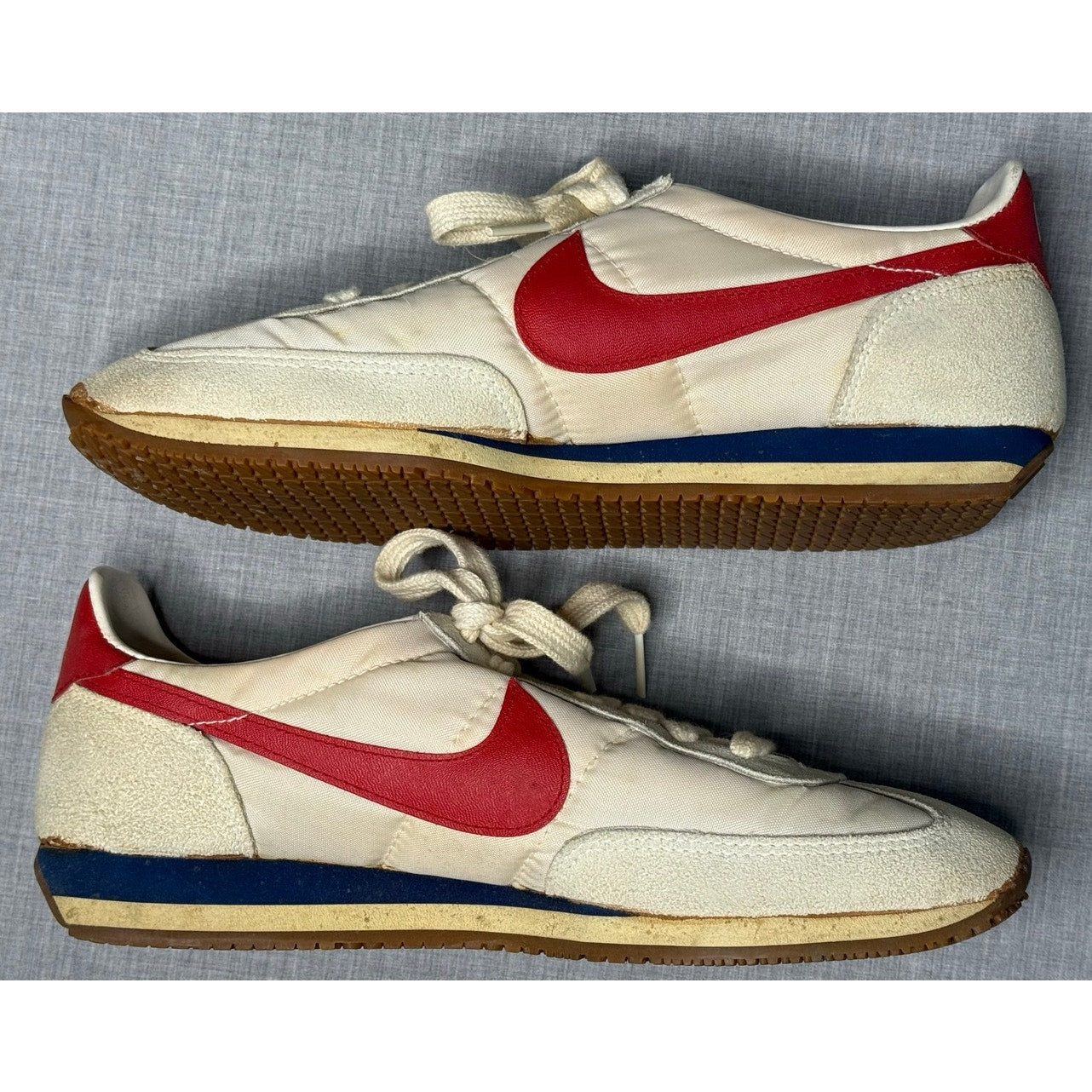 Vintage 1982 Nike Waffle Trainer Running Shoes 820507 Mens 9.5