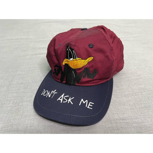 Vintage 1994 Daffy Duck Don’t Ask Me Looney Tunes Snapback Hat