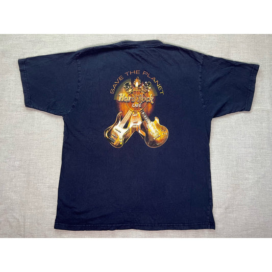 Vintage Hard Rock Cafe London Save The Planet T-shirt XL