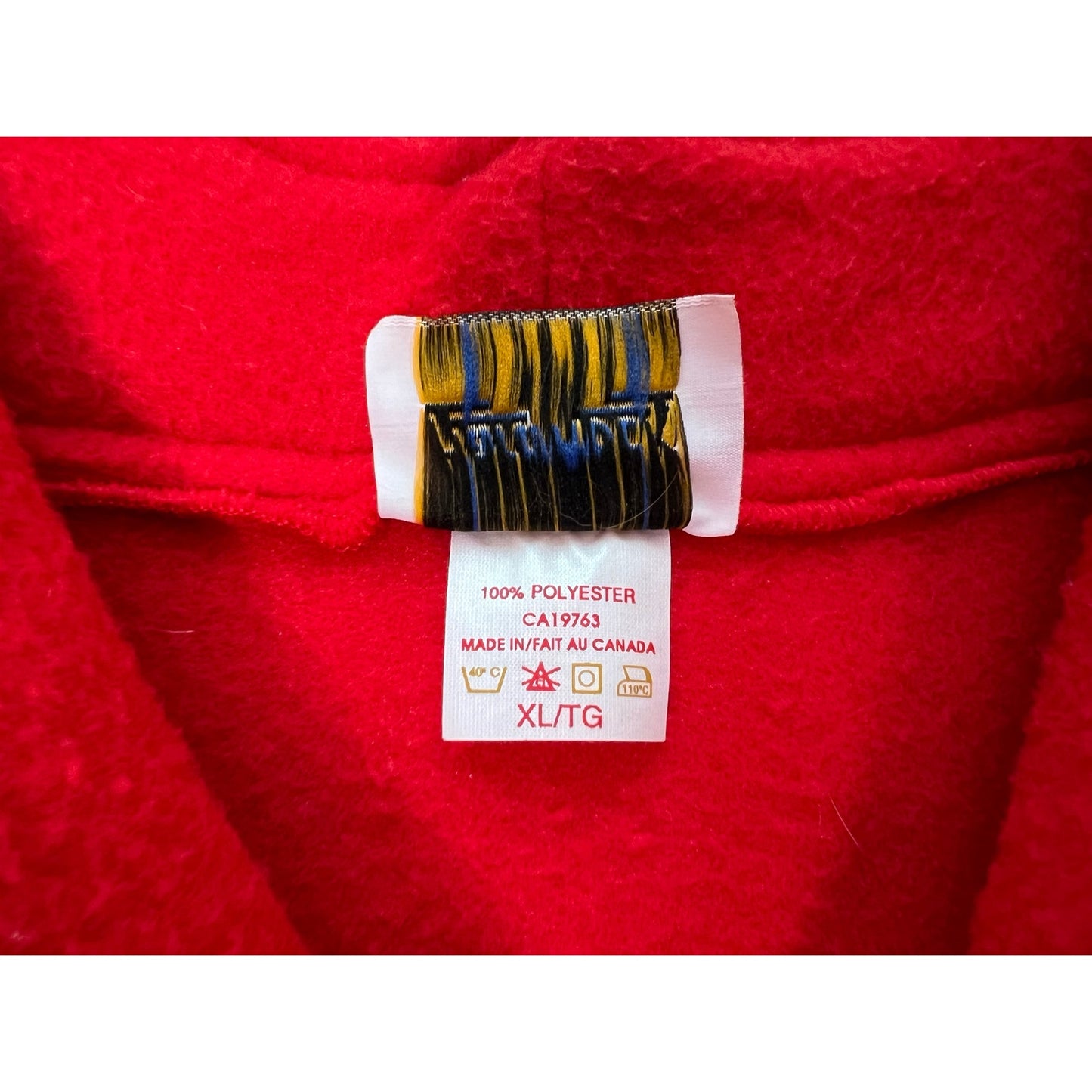 Vintage Hard Rock Cafe Banff Canada Quarter Zip Fleece XL