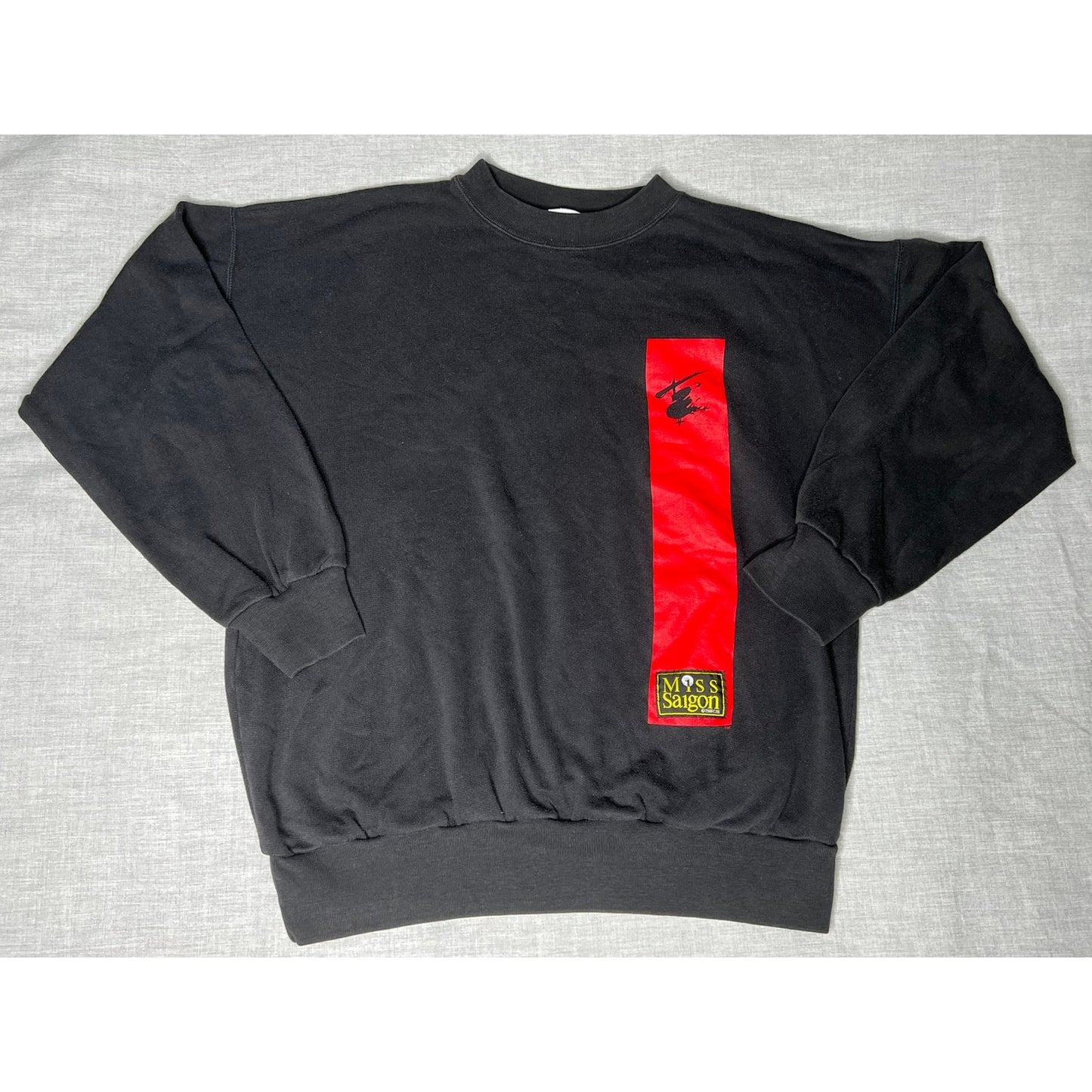 Vintage 1988 Miss Saigon Musical Crewneck Sweatshirt XL