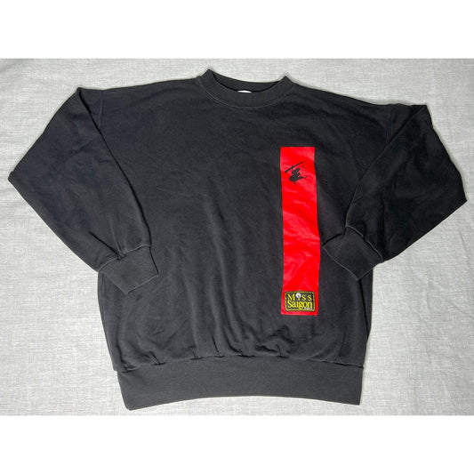 Vintage 1988 Miss Saigon Musical Crewneck Sweatshirt XL