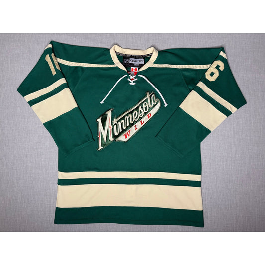 Minnesota Wild Jason Zucker #16 Reebok CCM Hockey Jersey Size 52