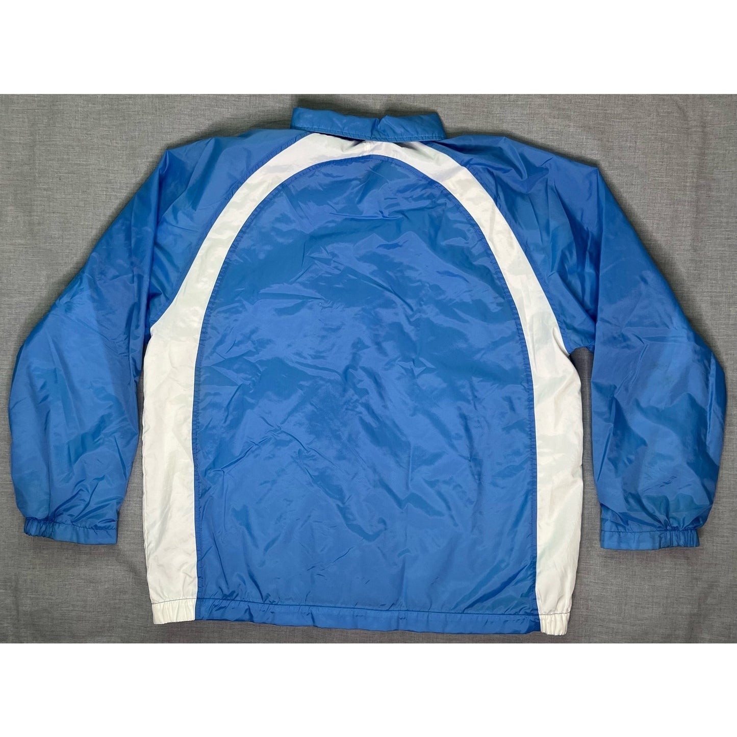 Vintage Nike Full Zip Carolina Blue Windbreaker Jacket Large