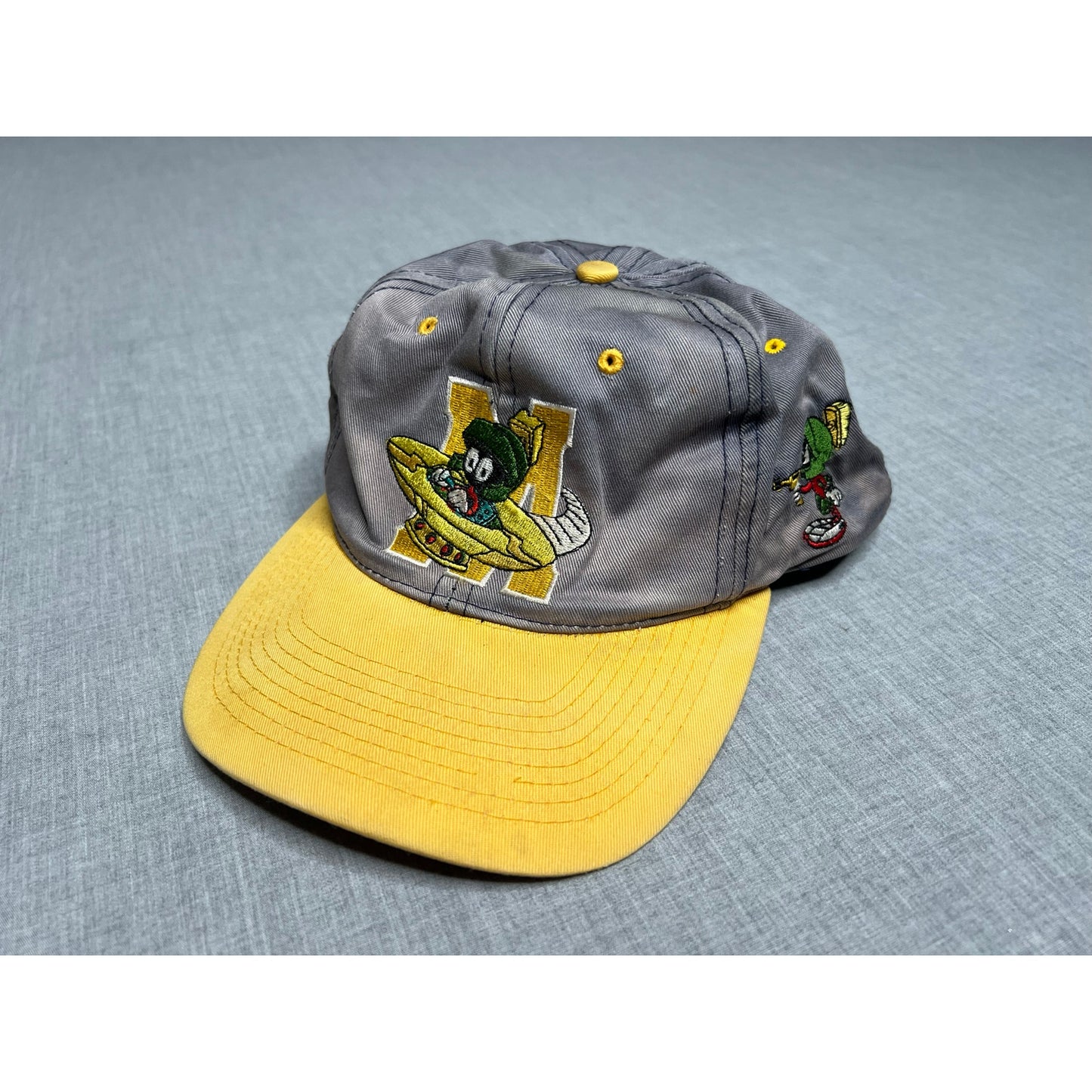 Vintage 1993 Marvin The Martian Looney Tunes Snapback Hat