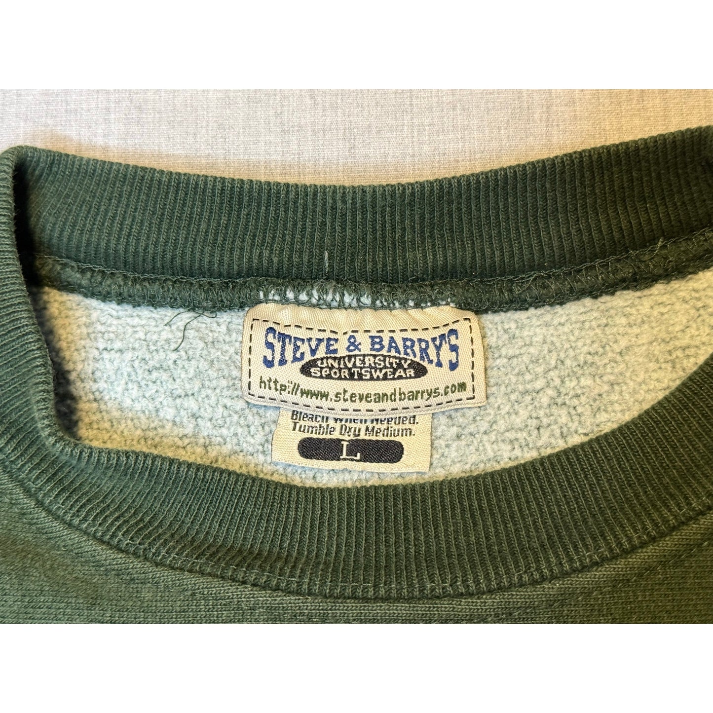 Vintage Notre Dame Fighting Irish Pullover Crewneck Sweatshirt Large