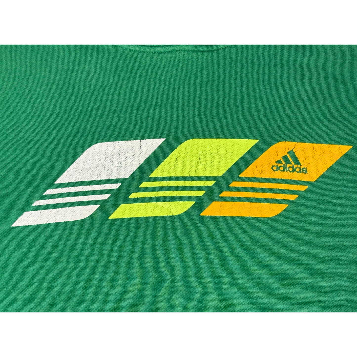 Vintage Y2K Adidas Sample Pullover Hoodie Medium