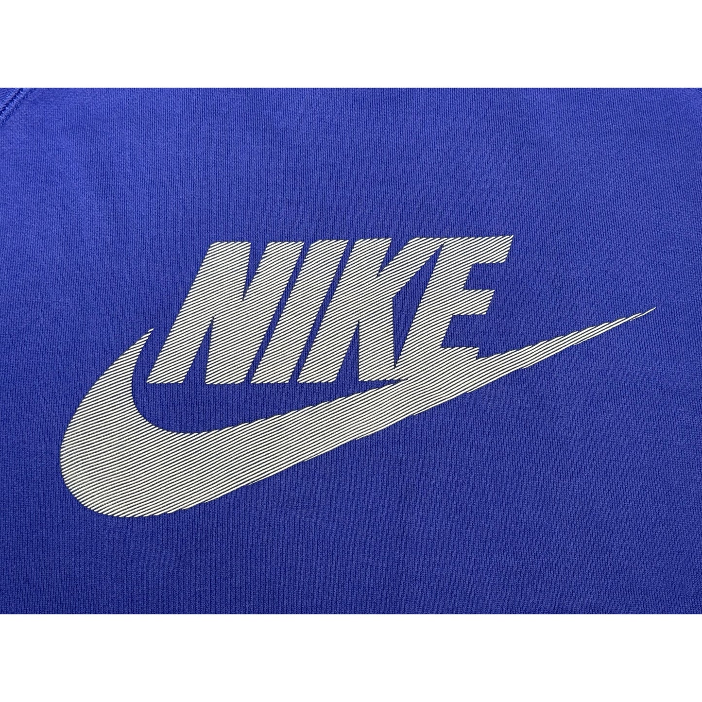 Nike Sportswear Textured Logo Pullover Crewneck Sweatshirt Large