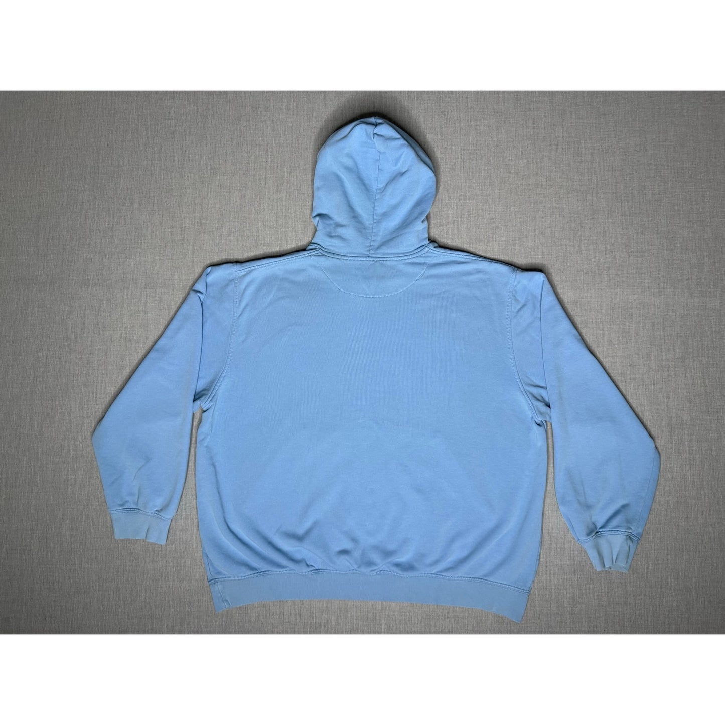 Vintage Y2K Nike Baby Blue Pullover Hoodie Large