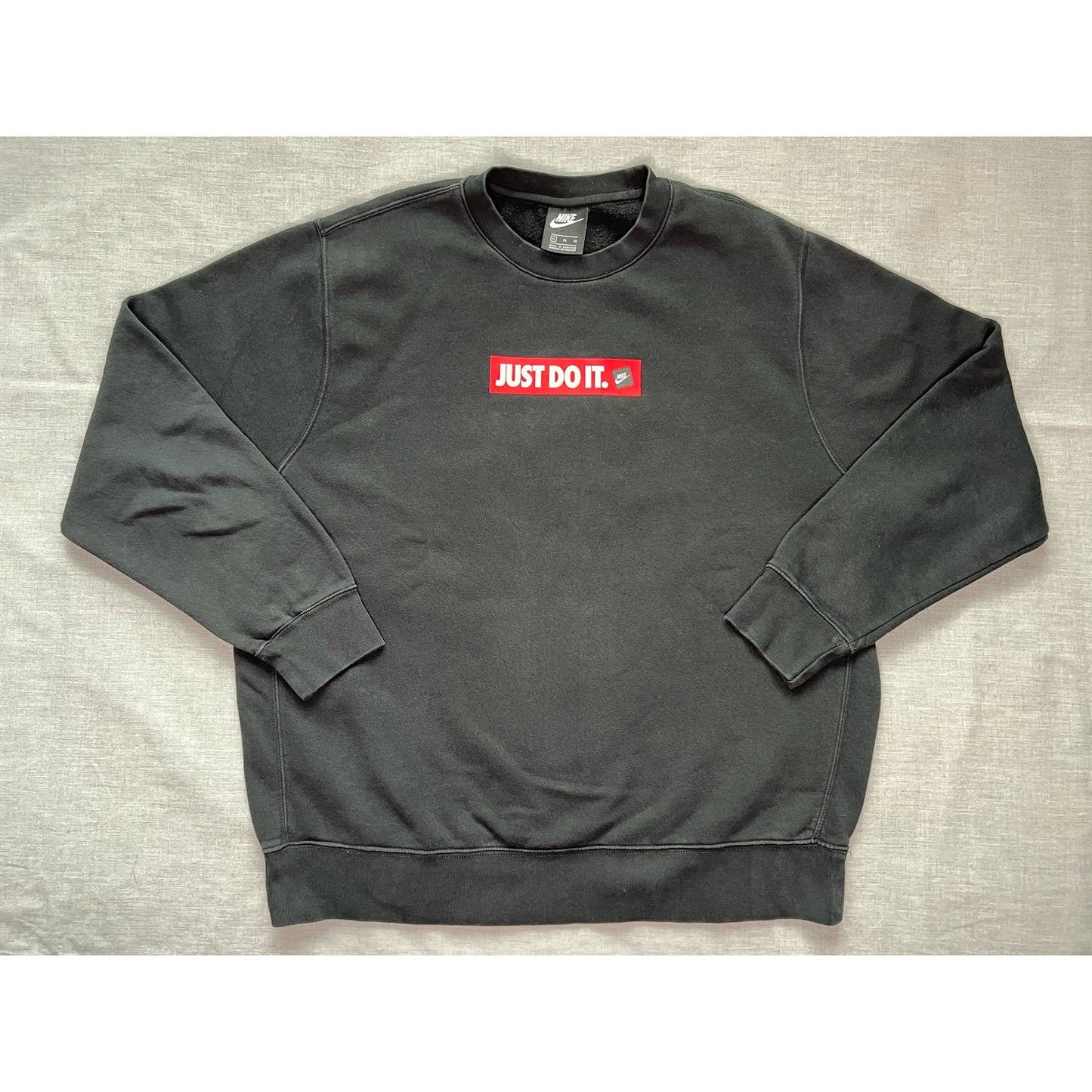 Nike Just Do It Box Logo Crewneck Sweatshirt XL