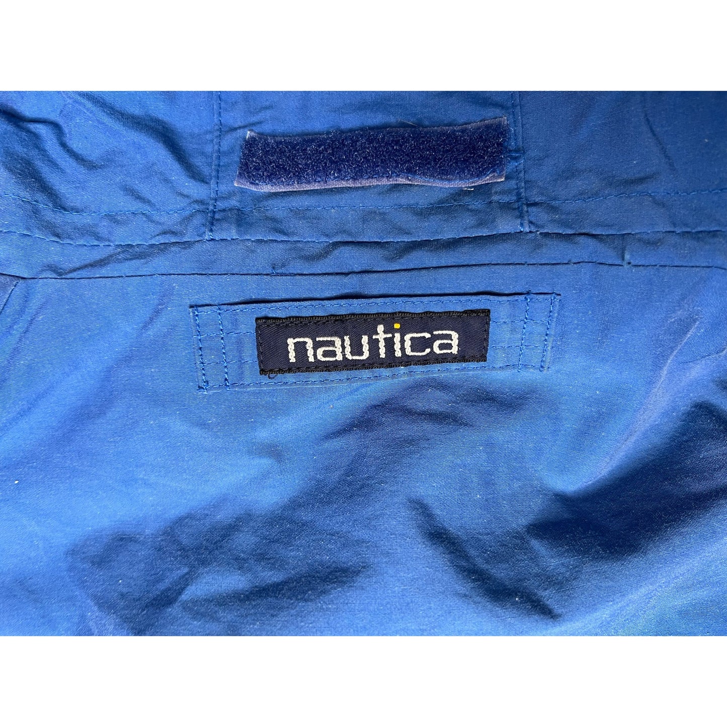 Vintage 90s Nautica Sport Reversible Blue Yellow Jacket XL