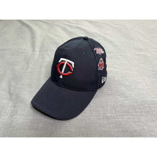 Minnesota Twins All Over Logo Adjustable New Era MLB Baseball Hat