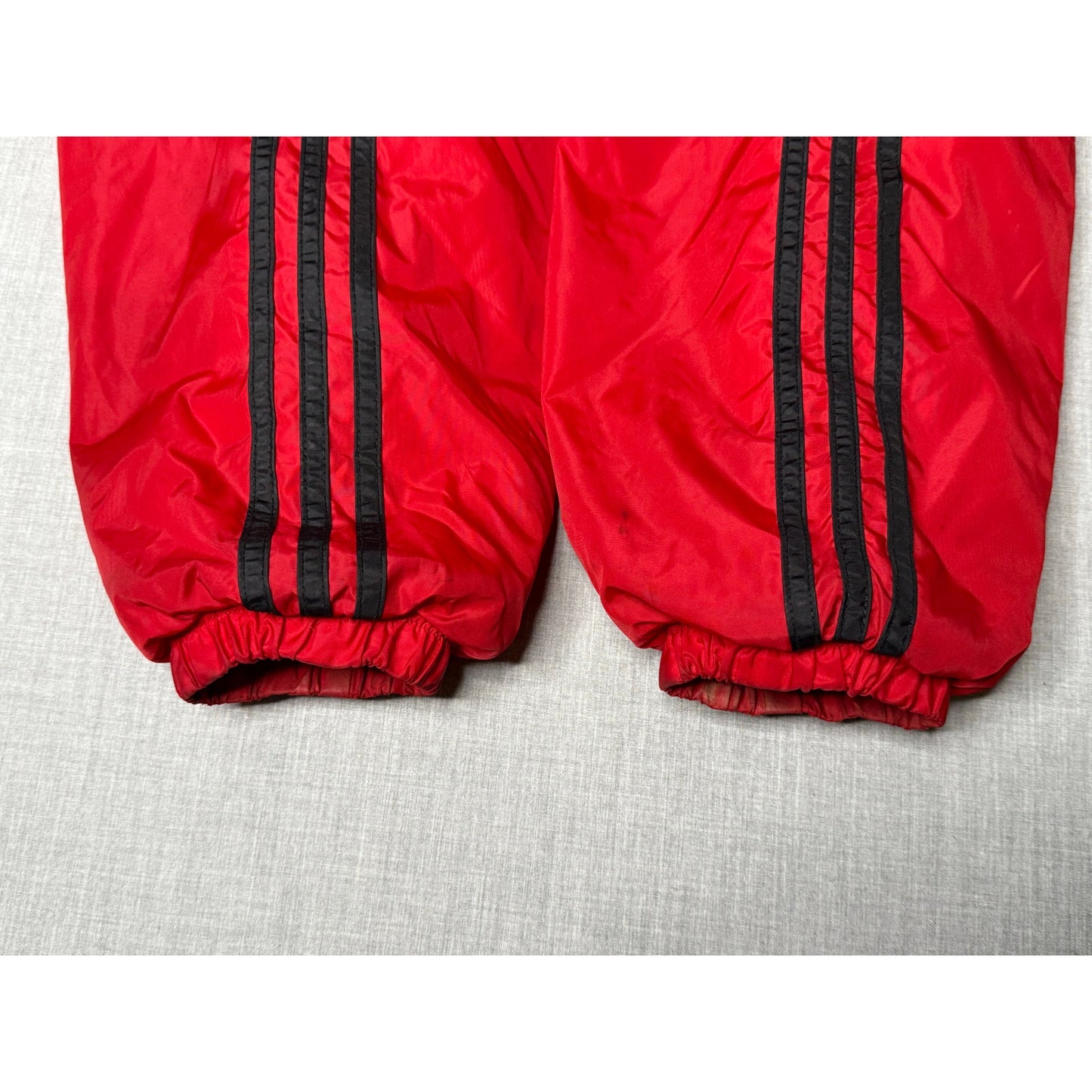 Vintage 2001 Adidas Fleece Lined Full Zip Winter Puffer Coat Large