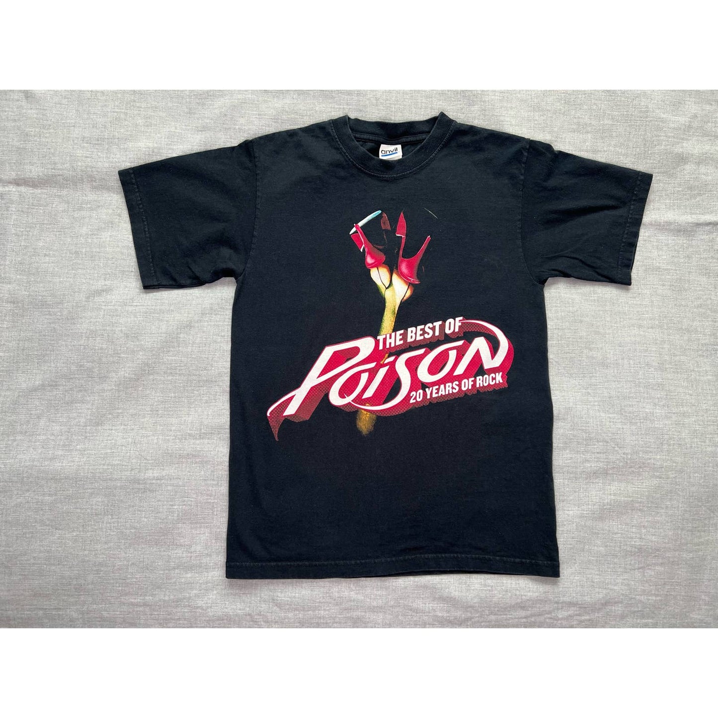 The Best of Poison 20 Years of Rock T-shirt Small