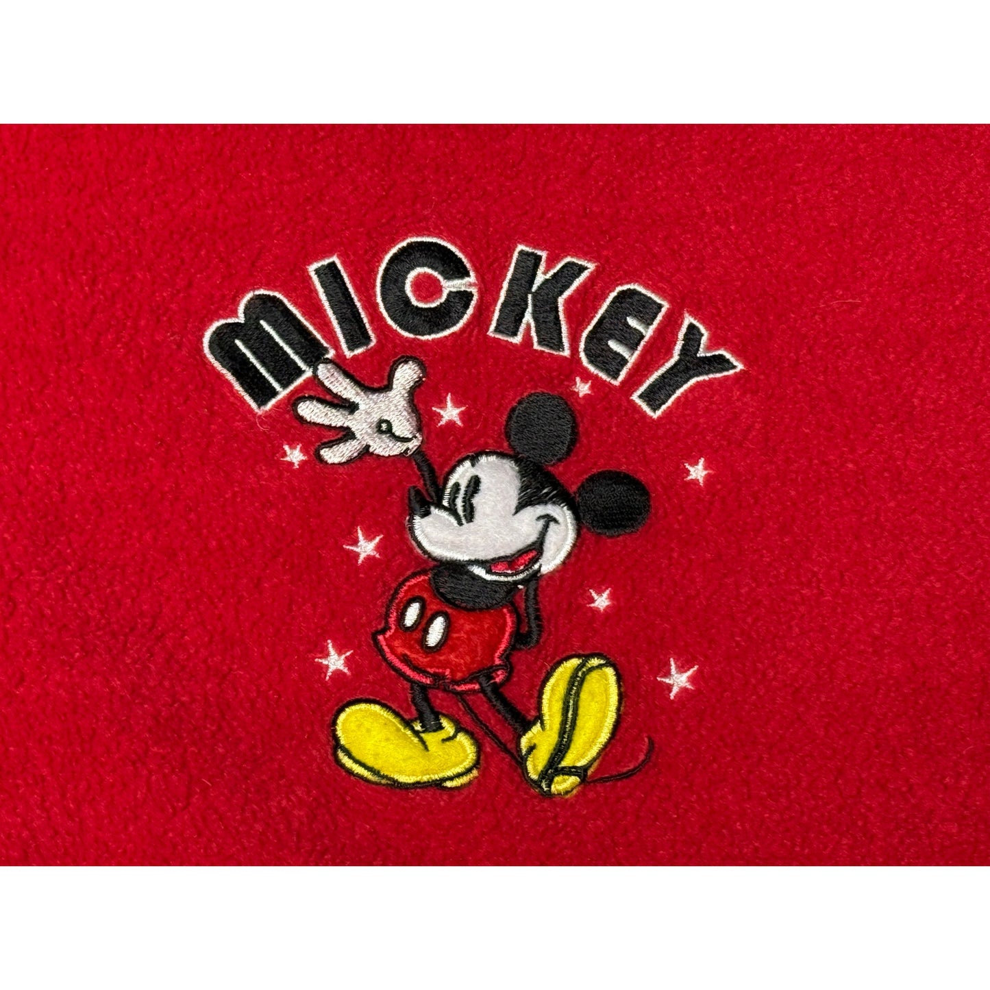 Vintage Mickey Mouse Disney Full Zip Fleece Hoodie Women’s 2XL