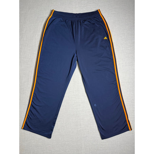 Vintage Y2K Adidas Baggy Wide-Leg Athletic Track Pants 2XL