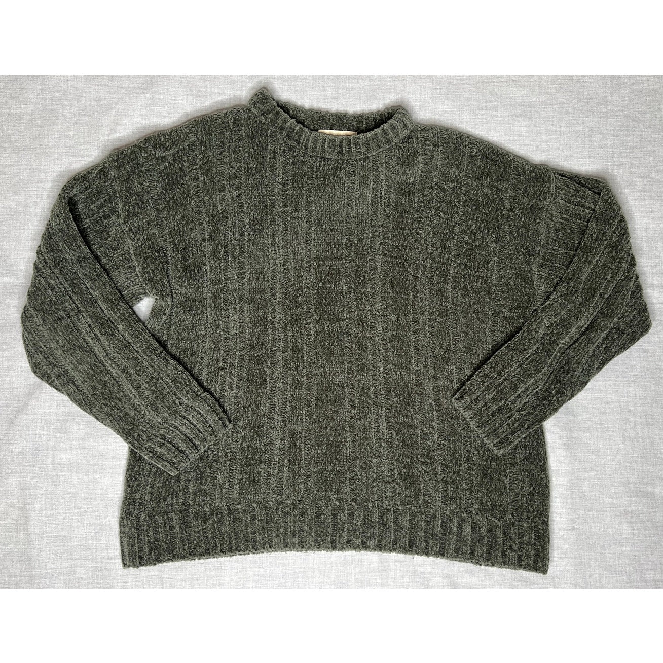 Vintage J.T. Beckett Chunky Rib Knit Sweater Large