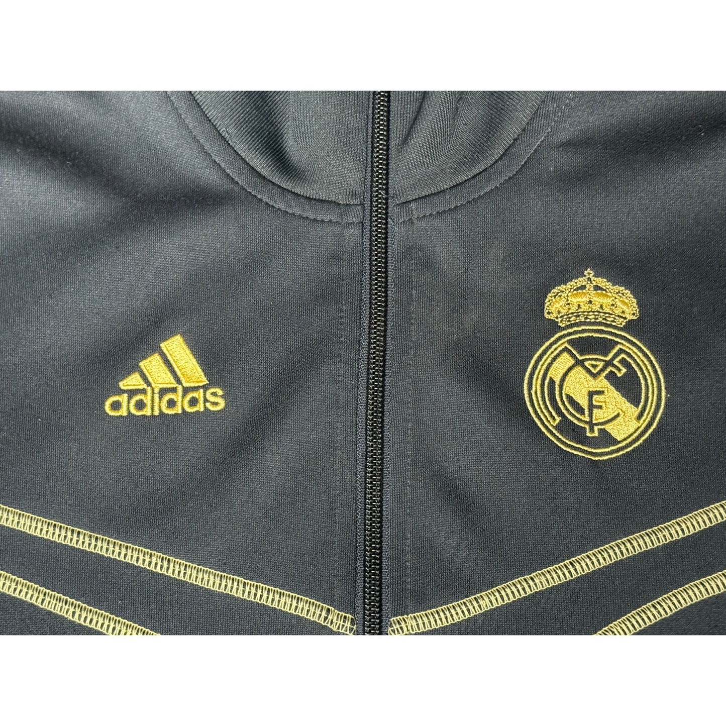 Real Madrid CF Adidas Full Zip Warmup Soccer Track Jacket Small