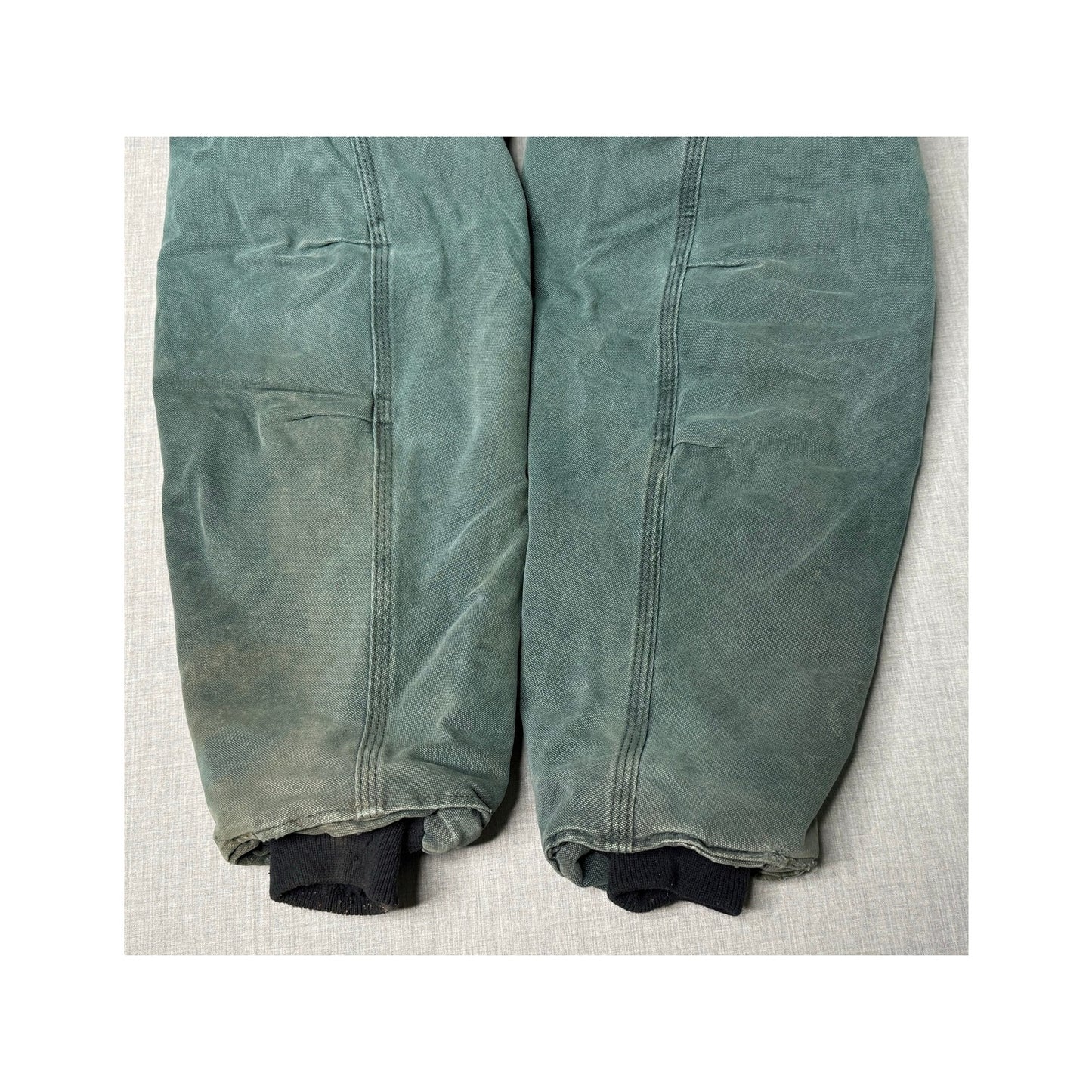 Vintage Carhartt Green Quilt Lined Detroit Jacket 2XL 28x28