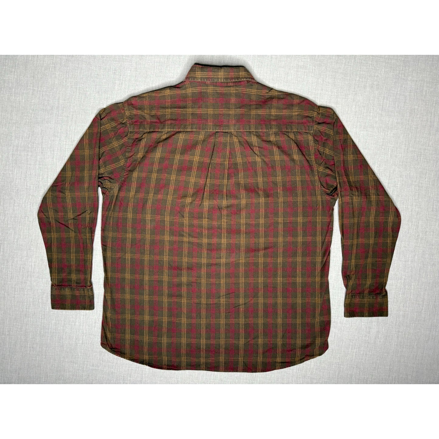 Vintage 90s Bay Area Traders Button Down Flannel Shirt Large