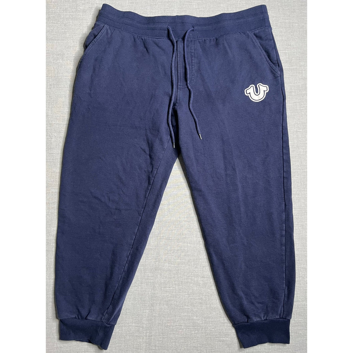 True Religion Navy Blue Jogger Sweatpants XL