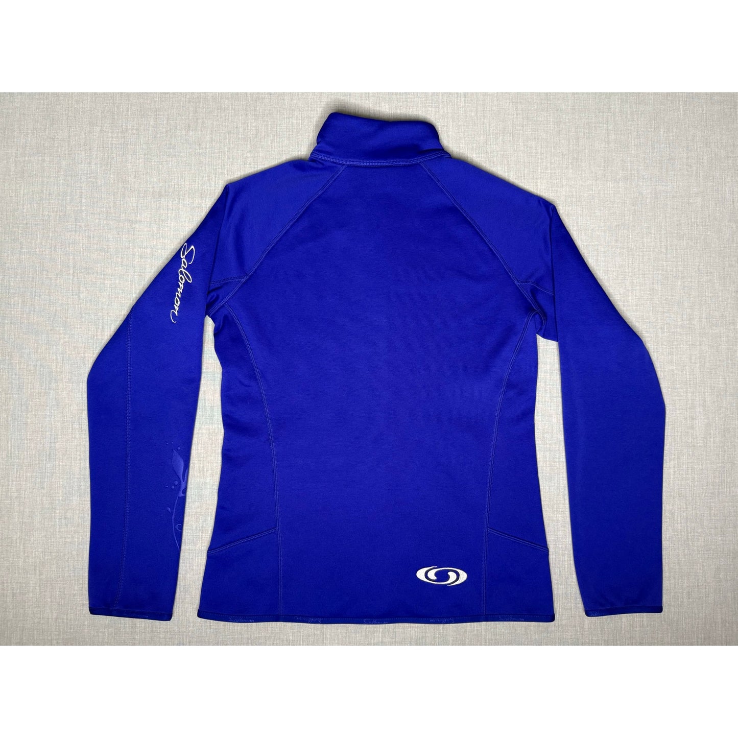 Salomon Athletic Soft Shell Outdoor Full Zip Jacket Women's Medium
